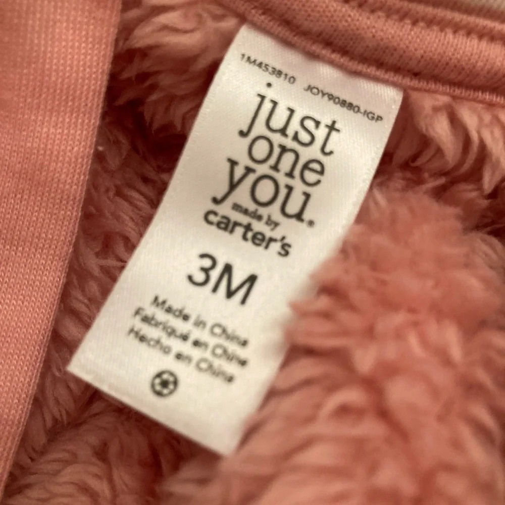 Just one you by carters fuzzy sleeper